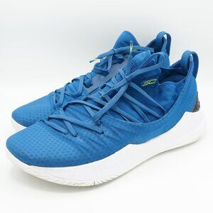 Under Armour Stephan Curry 5 Blue Sneakers Men's Size 12